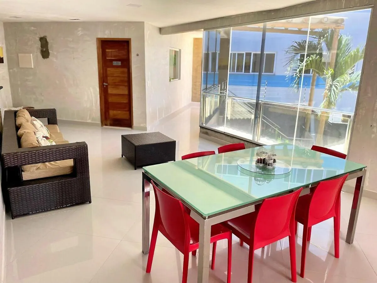 아파트 Apt 3 Comfort Steps From The Beach And Shopping! 나탈 브라질